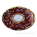 cheap printed microfiber round donut beach towel